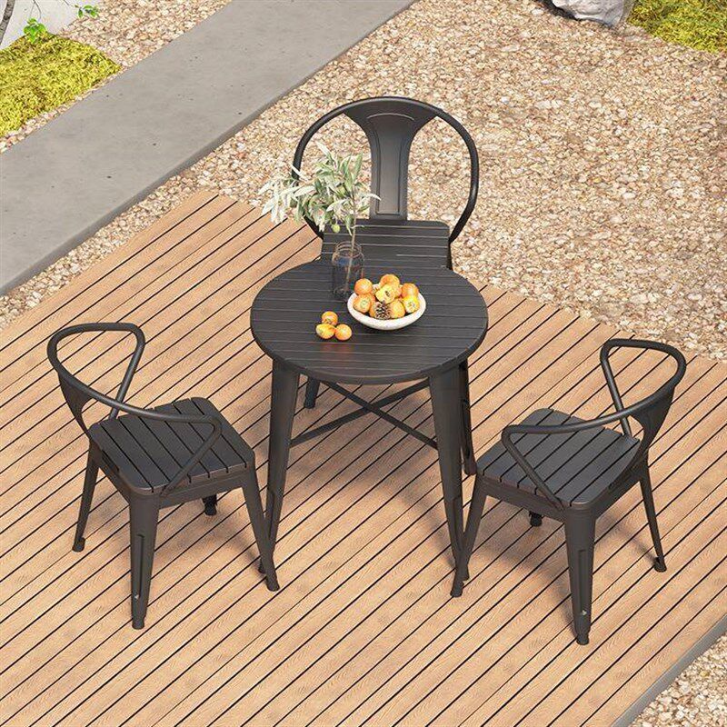 简约060901户外塑木阳桌桌椅 台室外代现椅组合 露天庭院防水防晒,淘宝优惠券,粉丝福利购,淘宝优惠卷