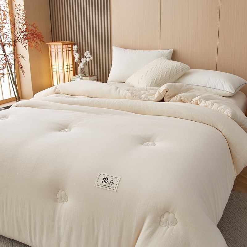 花被子冬被芯加厚保暖全棉絮学生宿舍单人春秋被子2023冬季,淘宝优惠券,粉丝福利购,淘宝优惠卷