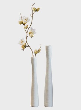 魍玄关装饰摆件入户入门电视柜高细长花瓶家居饰品客厅柜艺术高级