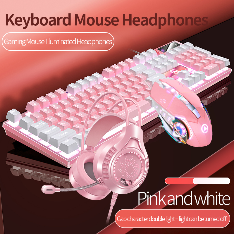 ming KeyboardSMHuse oeadphone  et Wired BacRklight Game 1 - 图2