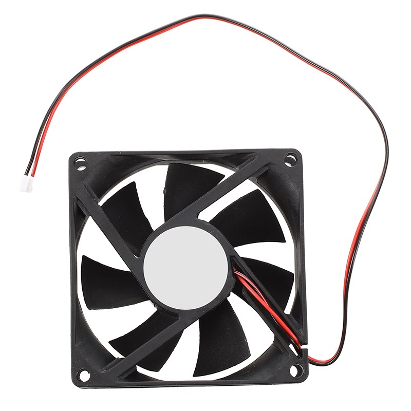 80mm DC 12V 2pin PC Computer Desktop Case CPU Cooler Cooling - 图0