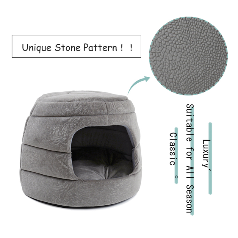 xury et Dog Beds barm 2 Color EDogPKennel RemovaWle Mat-图0