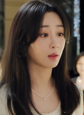 现货承欢记杨紫h麦承欢同款方糖珍珠项链女2024新款爆款轻奢小众