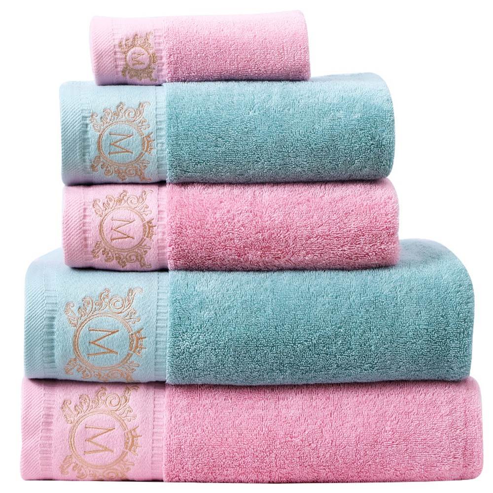 C Ston Luxury BathroomoFace BathD Towel Set adults terviette - 图2