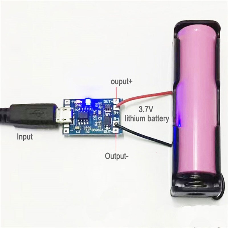 速发1 PC 5V 1A USB Micro TypeC Lithium Battery Charging Boar - 图0