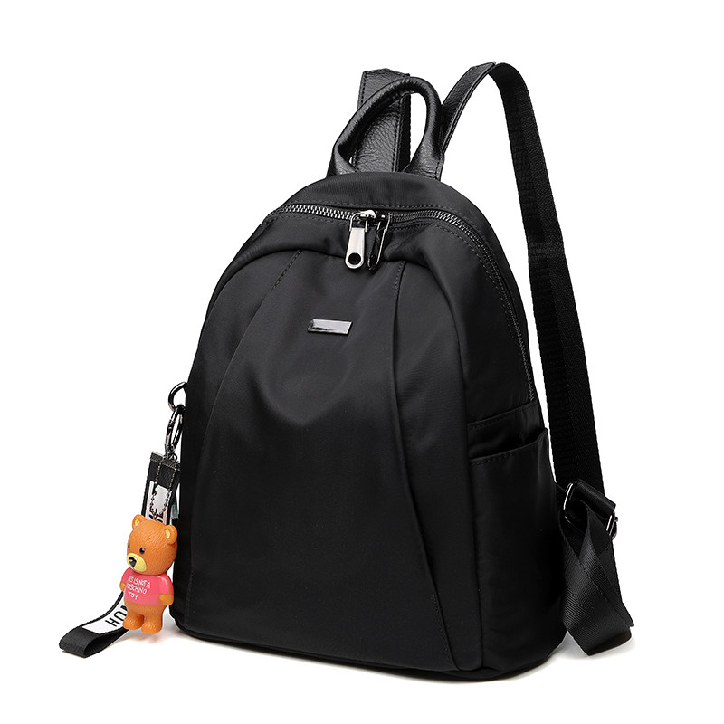 牛津布双肩包女2021年新款韩版潮百搭防水尼龙帆布大容量女士背包,淘宝优惠券,粉丝福利购,淘宝优惠卷