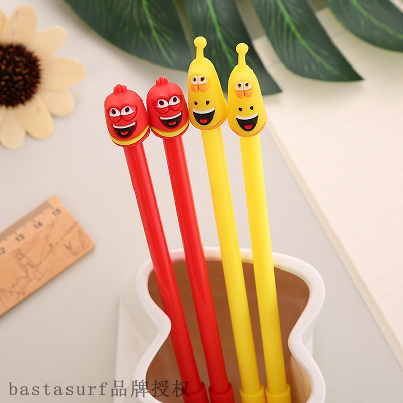 速发Creative student stationery bird neutral pen cartoon ins - 图0