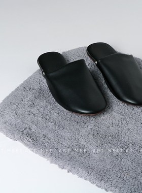 现代简约样板房卫生间摆件长毛地垫脚垫毛巾垫地毯酒店浴室拖鞋