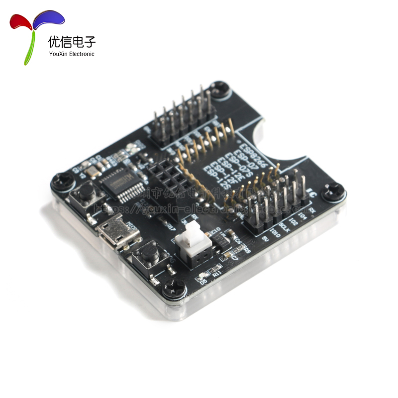 开发板WIFI模块  ESP8266测试架 烧录器  01 01S 12E 12FW 12S 18 - 图1