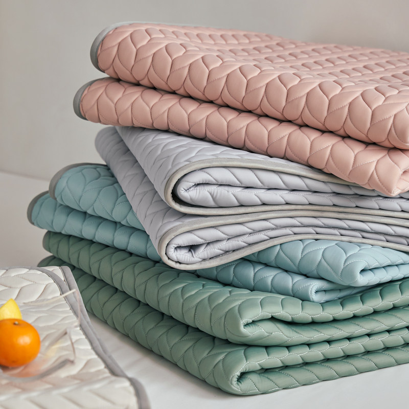 A类凉感丝乳胶凉席三件套可水洗冰丝席家用空调软席折叠床垫夏季,淘宝优惠券,粉丝福利购,淘宝优惠卷