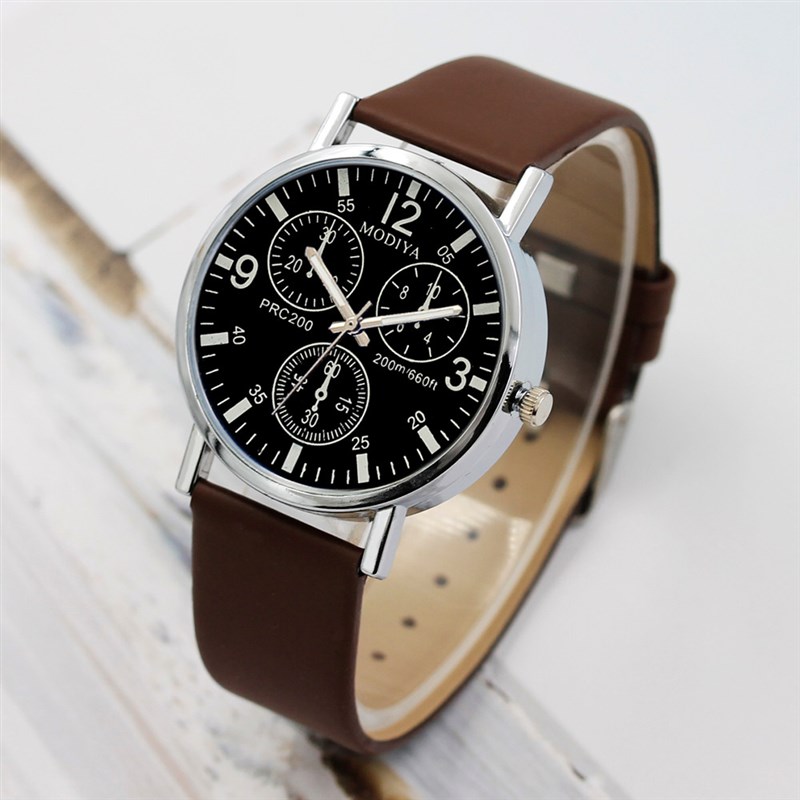 速发Hot Sale Reloj Hombre Three Eye Watches Quartz Men's Wat - 图0