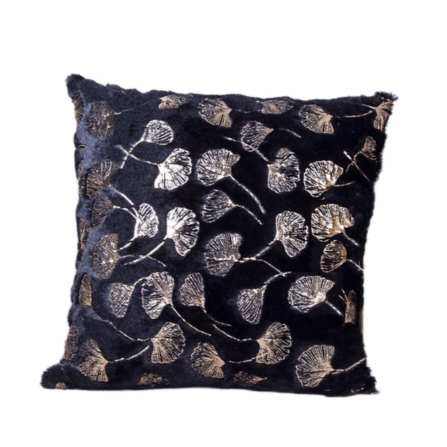 推荐Golden Printed Ginkgo Leaf Pillow Cover 45*45cm 30*50cm - 图3