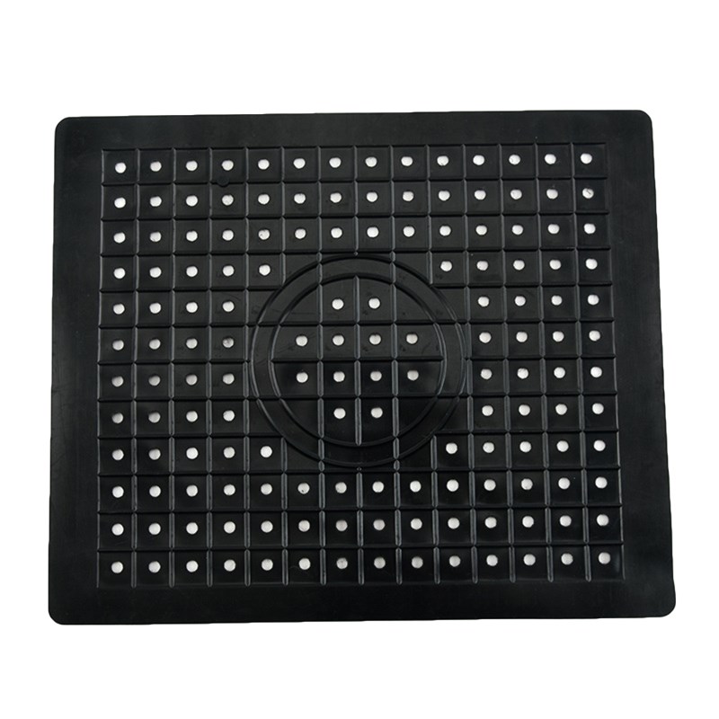 Quick Drain Kitchen Table Anti Slip Soft Rubber Sink Mat Dry - 图0