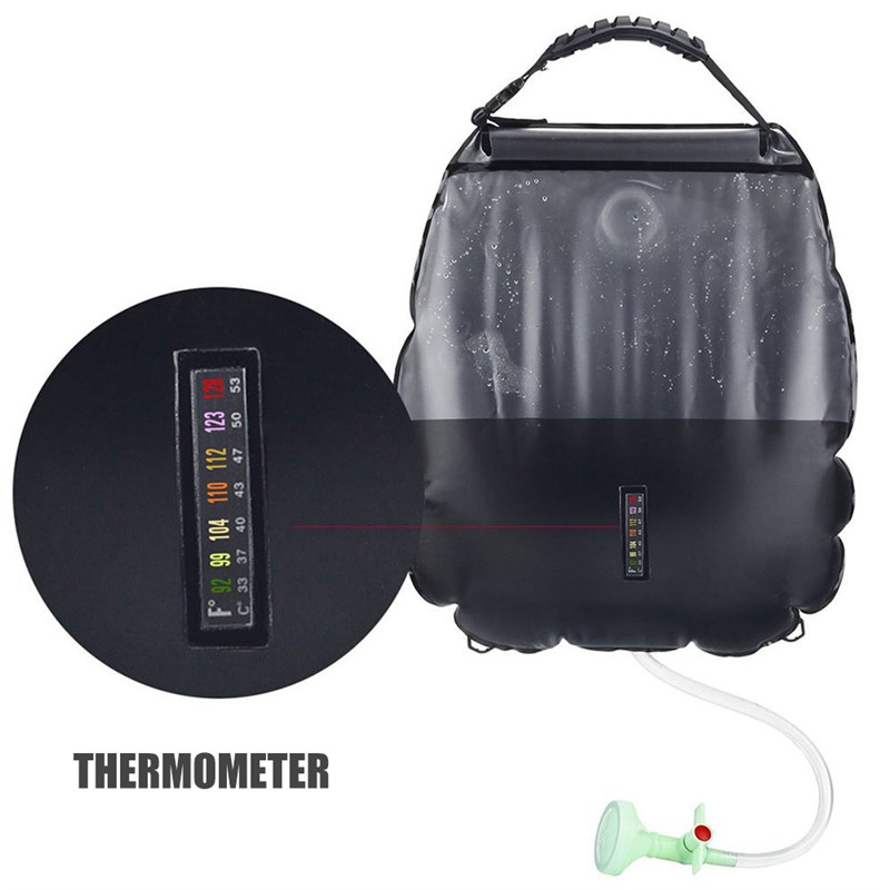 L Outdoor Camping thower WaSar Bag Soler HeatUing Portab - 图3