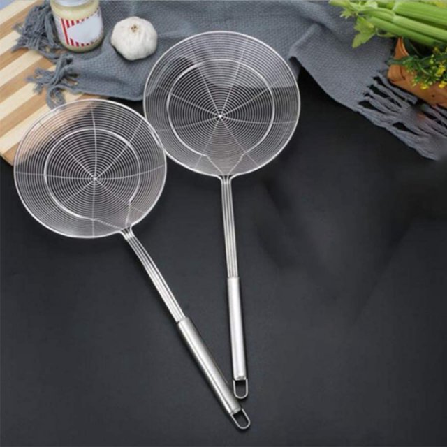 新品Strainer Ladle Spoon, Slotted Spoon, Pearl Scoop,Kitchen - 图3