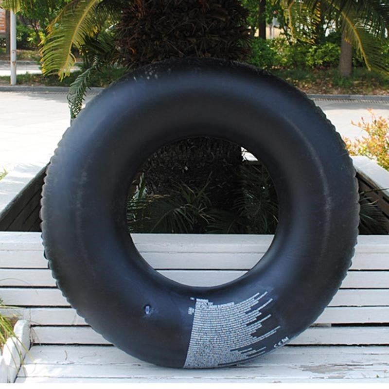 PVC Inflatable Floating Row Swimming Ring Tires Shaped Float - 图3