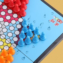 Checkers Big number of children Jumping Chess Elementary School Students Puzzle J with magnetic folded chessboard Checkers Checkers