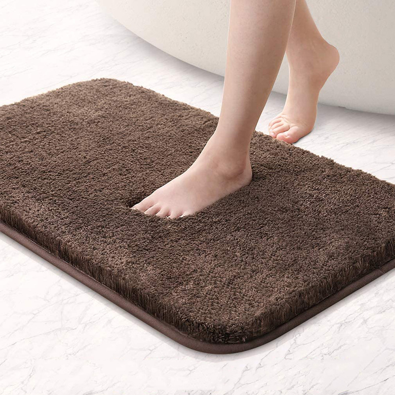 新品Bath Bathroom mat Floor Shower Rug Non-slip Mat guard ca-图1