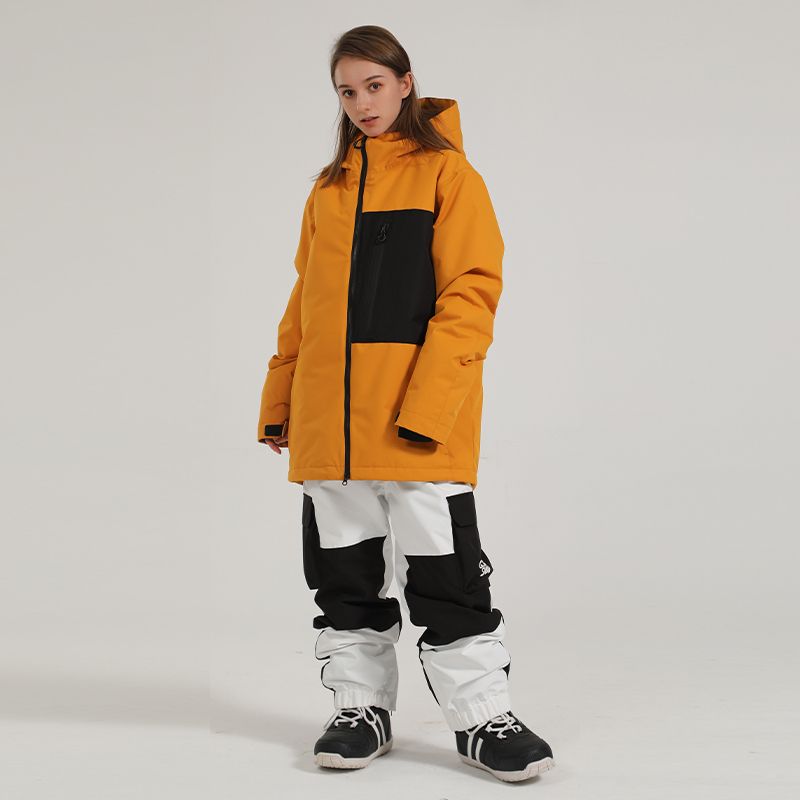 推荐New Men Women Oversize Ski Suit Winter Outdoor Warm Wind - 图1