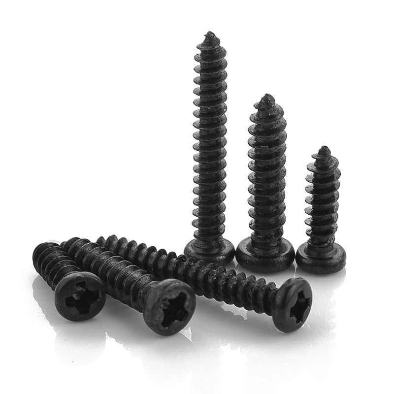 100pcs Cross Round Head Phillips Self-tapping Screw M1 M1.2-图2