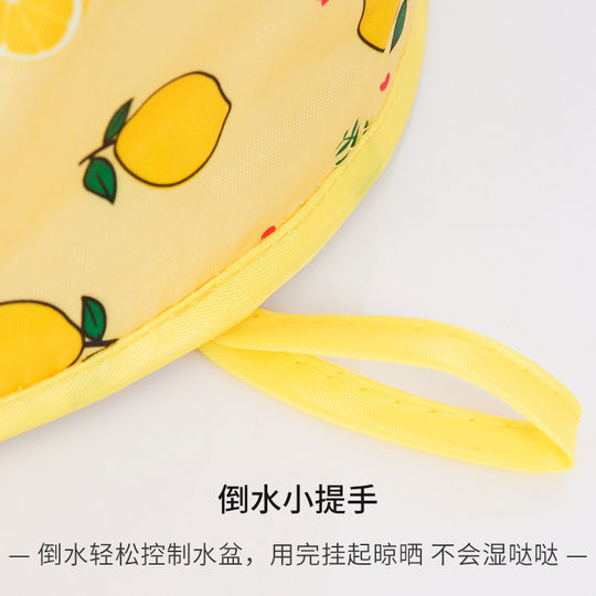 Foot soaking bag thermal insulation portable foldable u calves and high deep water basin simple foot bath bag travel water