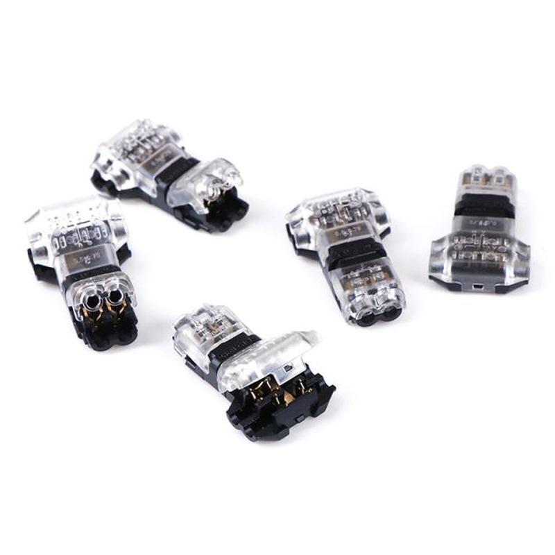 极速5Pcs/lot 2 Pin 2 Way 300v 10a Universal Compact Wire Wir - 图0