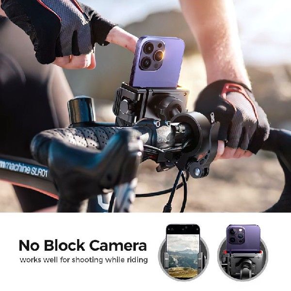 推荐Joyroom 2023 Bike Phone Holder Universal One-hand Operat - 图1