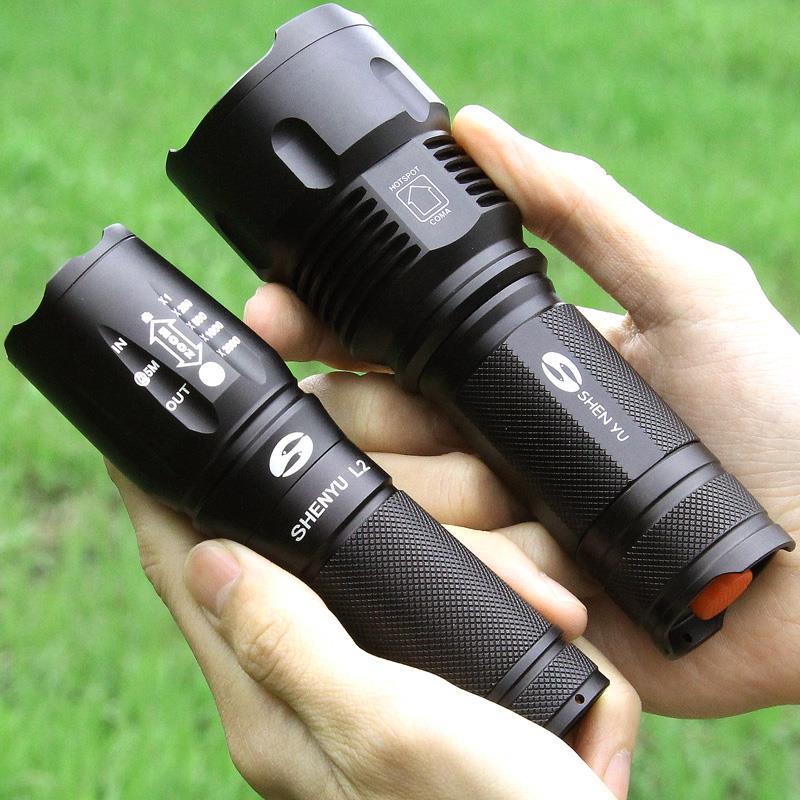 速发.Ultrafire 5000LM Zoomable XM-L T6 LED Flashlight Torch - 图2