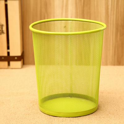 速发Home offce supplies barbed wire waste paper basket trash - 图1