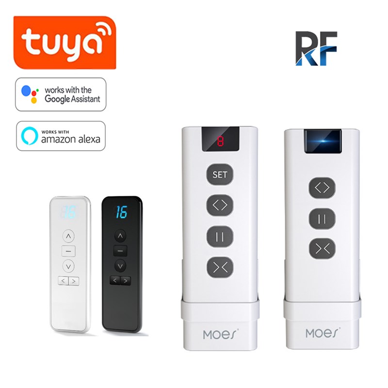 Tuya涂鸦Zigbee/wifi智能窗帘面板1/2路模块开关RF/Zigbee遥控器 - 图2