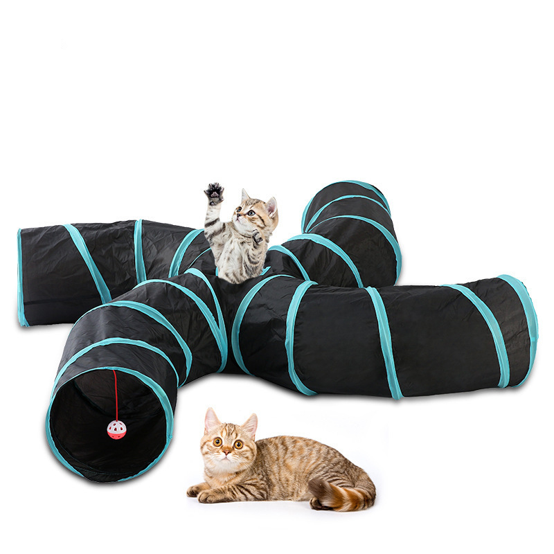 网红Pet Toys 3/4/5-way Pet Ringing Paper Runway Rolling Grou-图1