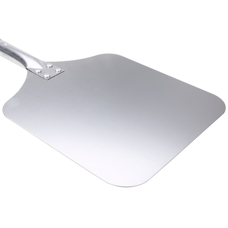 58cm Length Wood Aluminum Pizza Peel Small Square Pizza Lift - 图1