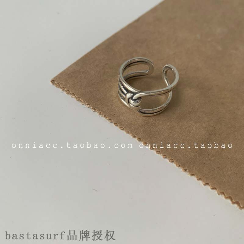 速发Korea dongdamen knitting knot winding cross ring female - 图2