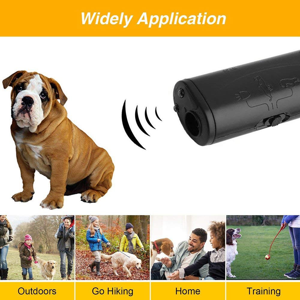 Dog Ultratonic AnsikBar ing Device 3 iIn 1 Dog Training Anti - 图0