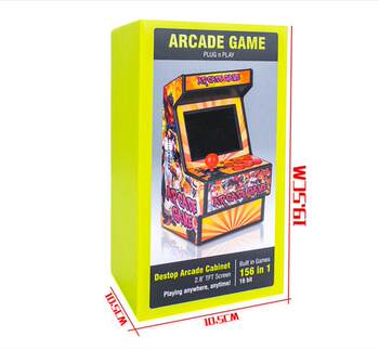 ເກມ Sega arcade 156 ຂະໜາດນ້ອຍ 16-bit ແບບ retro classic nostalgic handheld handheld stand-alone ພ້ອມກັບຜົນຜະລິດໂທລະພາບ