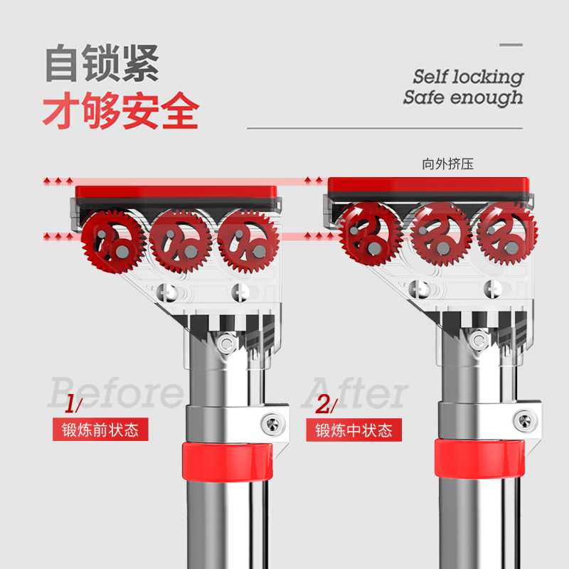 单杠室内家用引体向上器墙体免打B孔门上拉伸杆儿童吊环杠健身器-图1