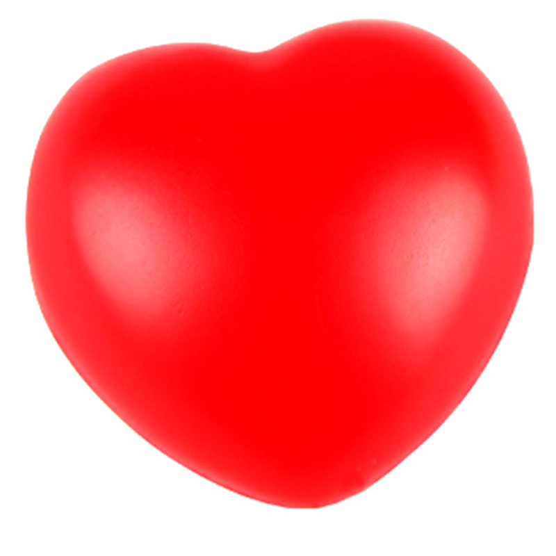 速发1Pc Funny Soft Foam Anti Stress Ball Toys Squeeze Heart - 图3