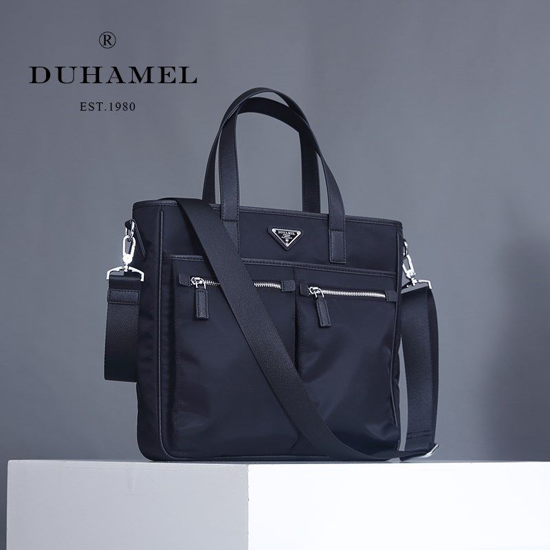 手提包男帆布牛津布男包公文包商务文件包男大容量男士斜挎包简约,淘宝优惠券,粉丝福利购,淘宝优惠卷