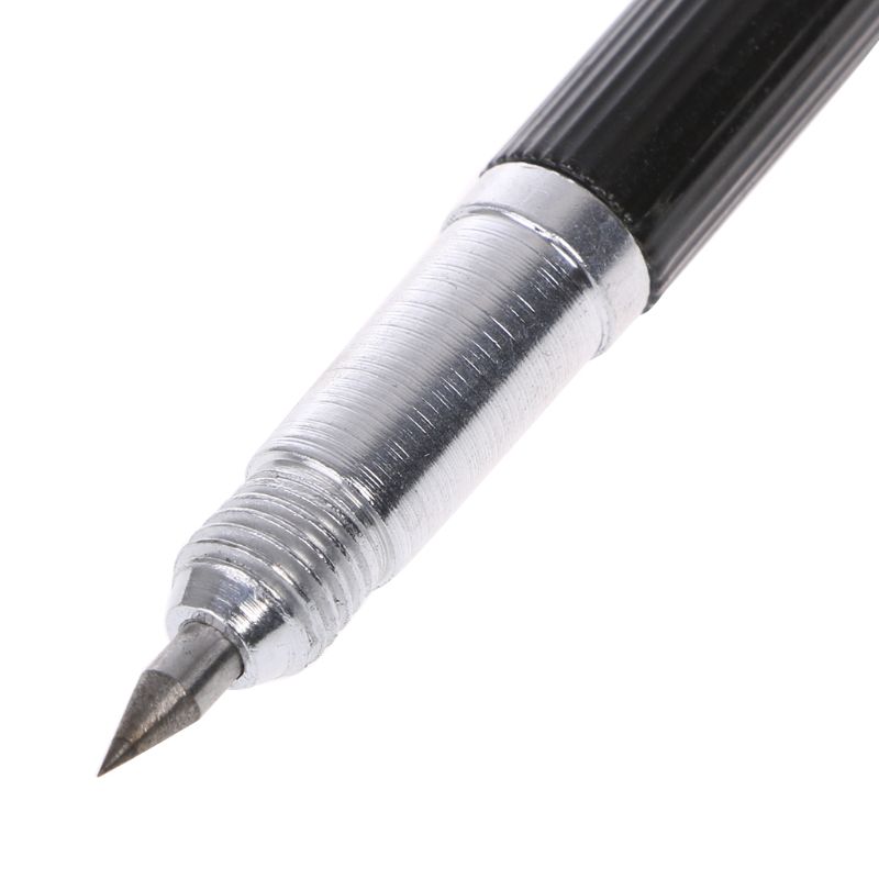 网红Double End Sharp Tungsten Steel Tip Scriber Clip Pen Cer - 图0