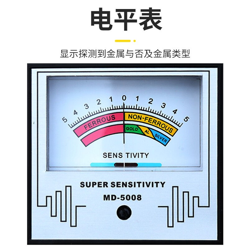 金属探测器高精地手持度下金线物I识别邮件行李管道属路检 - 图2