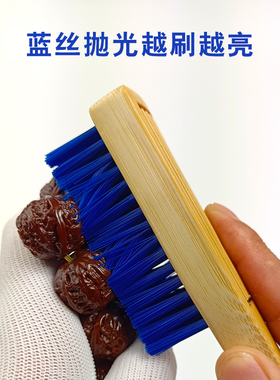 现货文玩刷子猴头金刚菩提专用黄C毛刷核桃黑鬃毛刷包浆万毛刷套