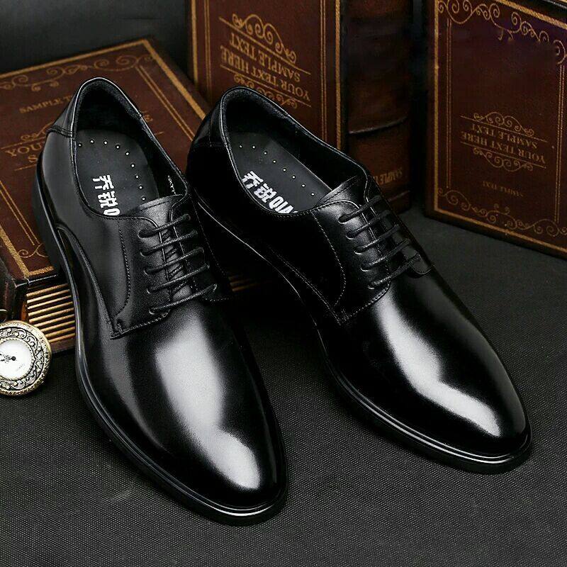 男士皮鞋真皮商务英伦正装45大尺码46高端男鞋47秋季48牛皮37小码,淘宝优惠券,粉丝福利购,淘宝优惠卷