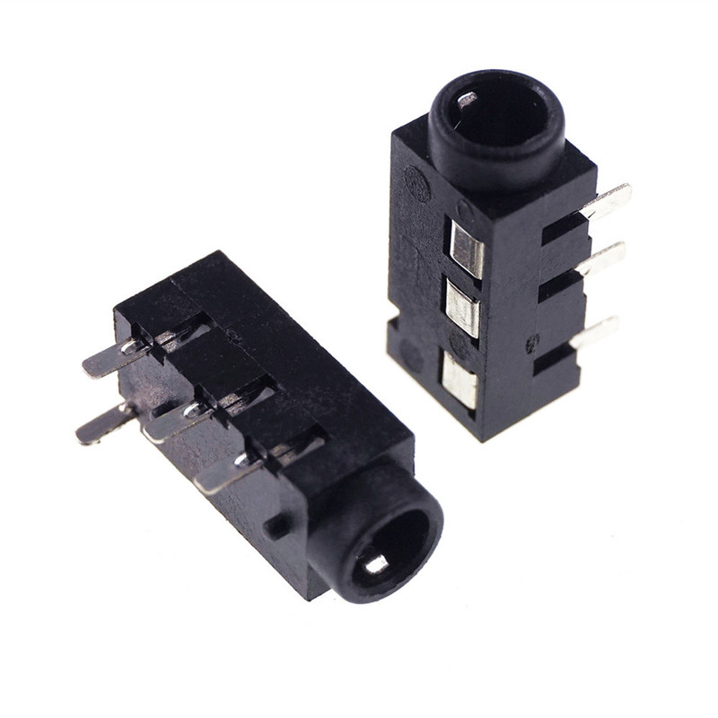 速发10 pcs TRRS 3.5 mm audio Jack Connector Through Holes PC - 图1