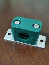 Light water pipe hydraulic oil pipe clamp round pipe fixed bracket clamp plastic pipe clamp plastic pipe steel pipe cable quick hold hoop sheet