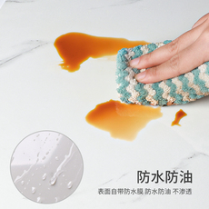 Плитка 厨房防油贴纸防火耐高q温加厚墙纸自粘防水防潮墙面壁纸仿瓷砖墙