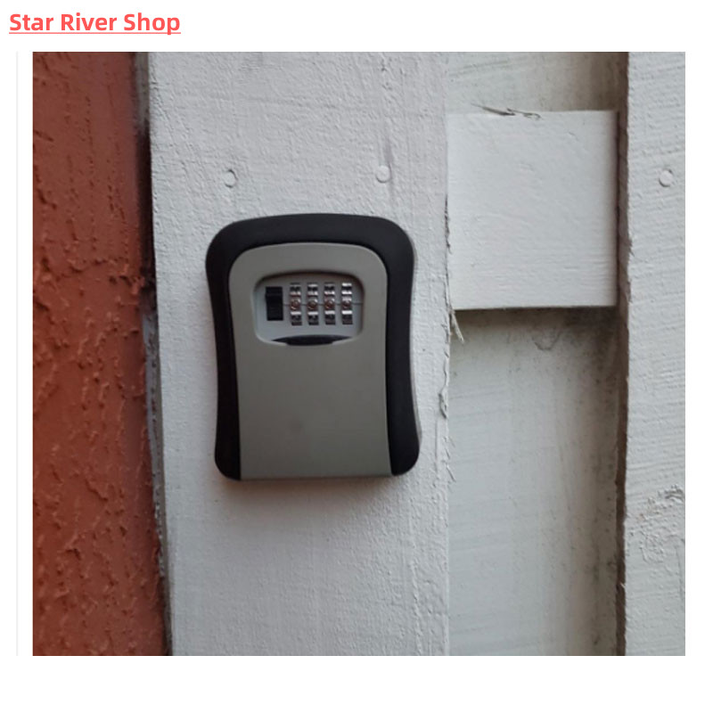 推荐Key lock box wall-mounted plastic key safe weatherproof - 图2