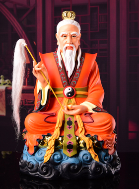 菩提老祖居家供奉家用客厅摆件树脂菩提祖师雕像工艺品家用