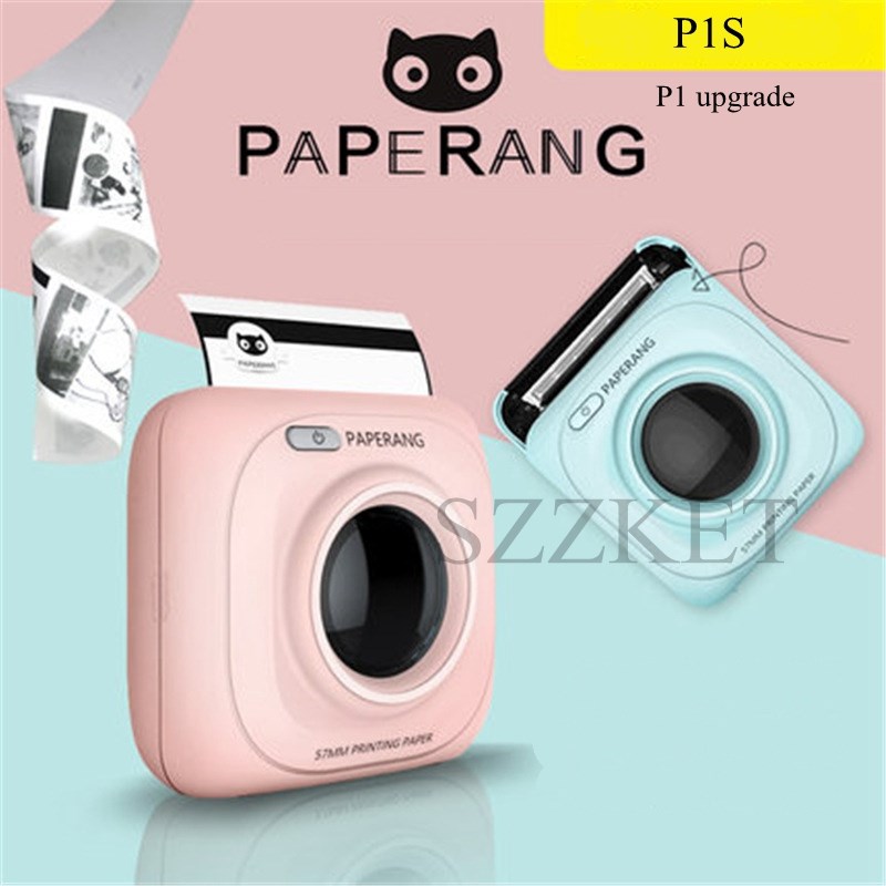 网红1 PC  PAPERANG P1S Portable thermal printer A variety of - 图2