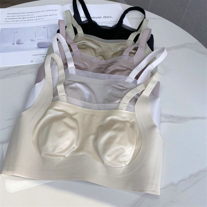 抹胸式内衣。兔耳朵薄杯防走光小胸无钢圈收副乳防下垂文胸罩,淘宝优惠券,粉丝福利购,淘宝优惠卷