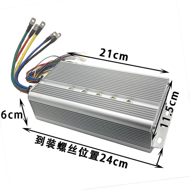 电动车控制器水冷3000w72v96v120v80a通用大功率改装电摩配件通用-图0